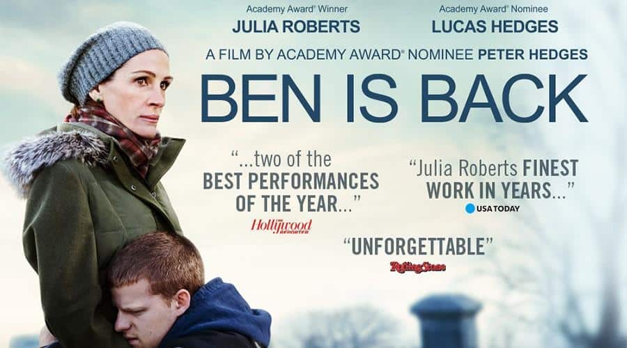 Ulasan Film “Ben is Back”: Kisah Keluarga dan Ketergantungan